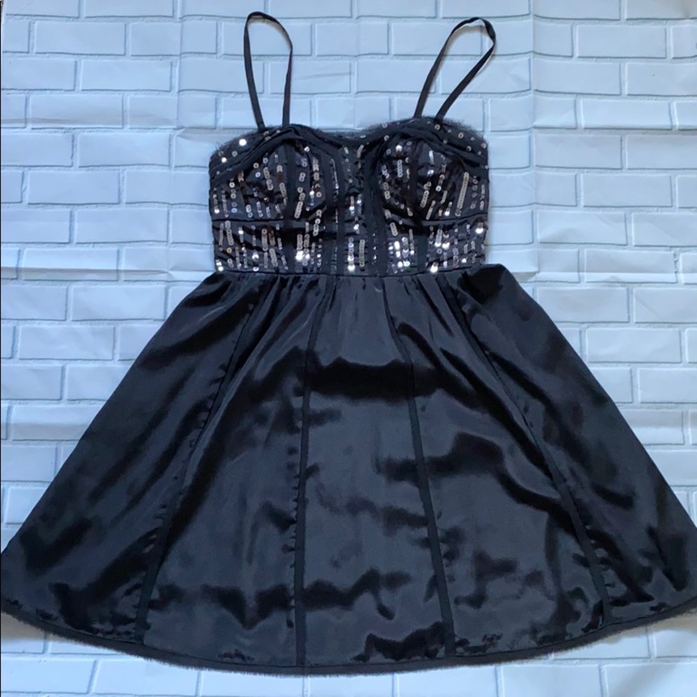 American Eagle Navy Blue Sequin Dress Size 4